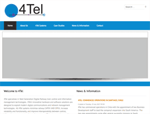 Tablet Screenshot of 4tel.com.au